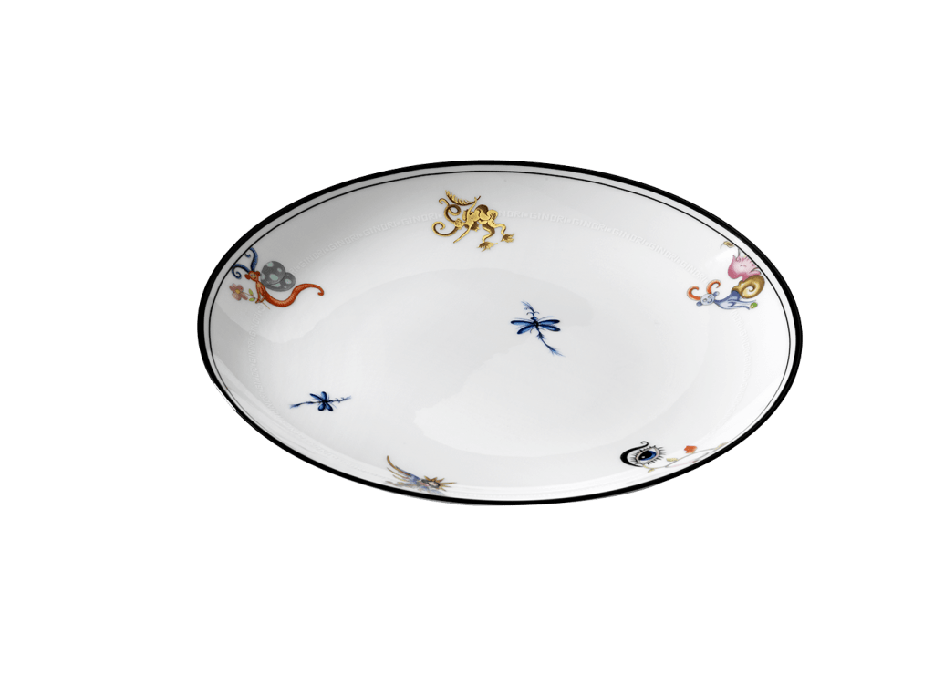 Flat Dinner Plate Cm 27 - Image 5