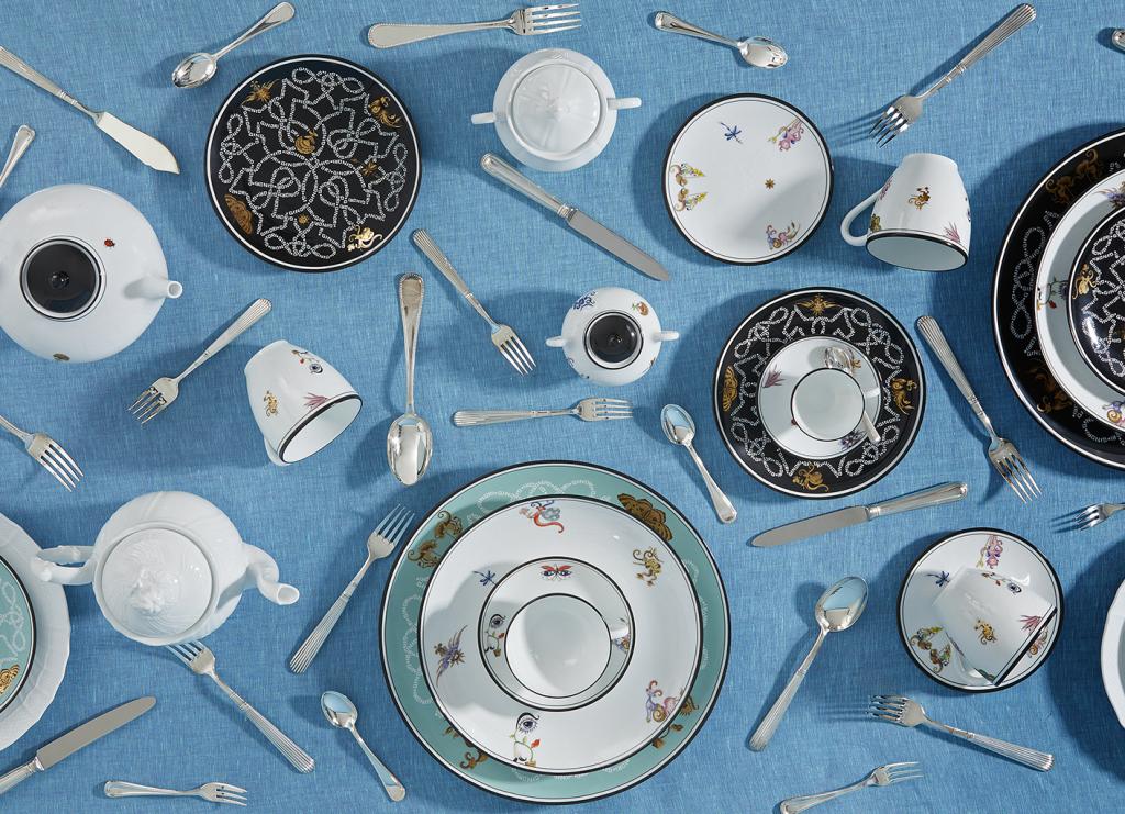 Flat Dinner Plate Cm 27 - Image 2