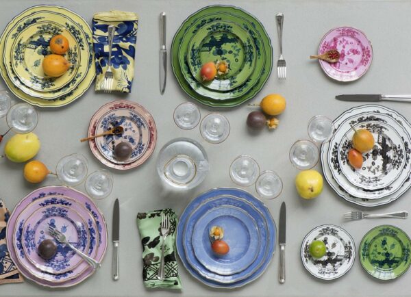 Ginori Flat Dessert Plate Cm 21-Oriente Ita Azalea (Pink) - Image 2