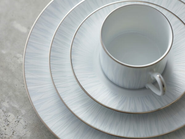 Noritake 47Pcs Dinner Set For 8 Persons - Glacier Platinum - Image 3