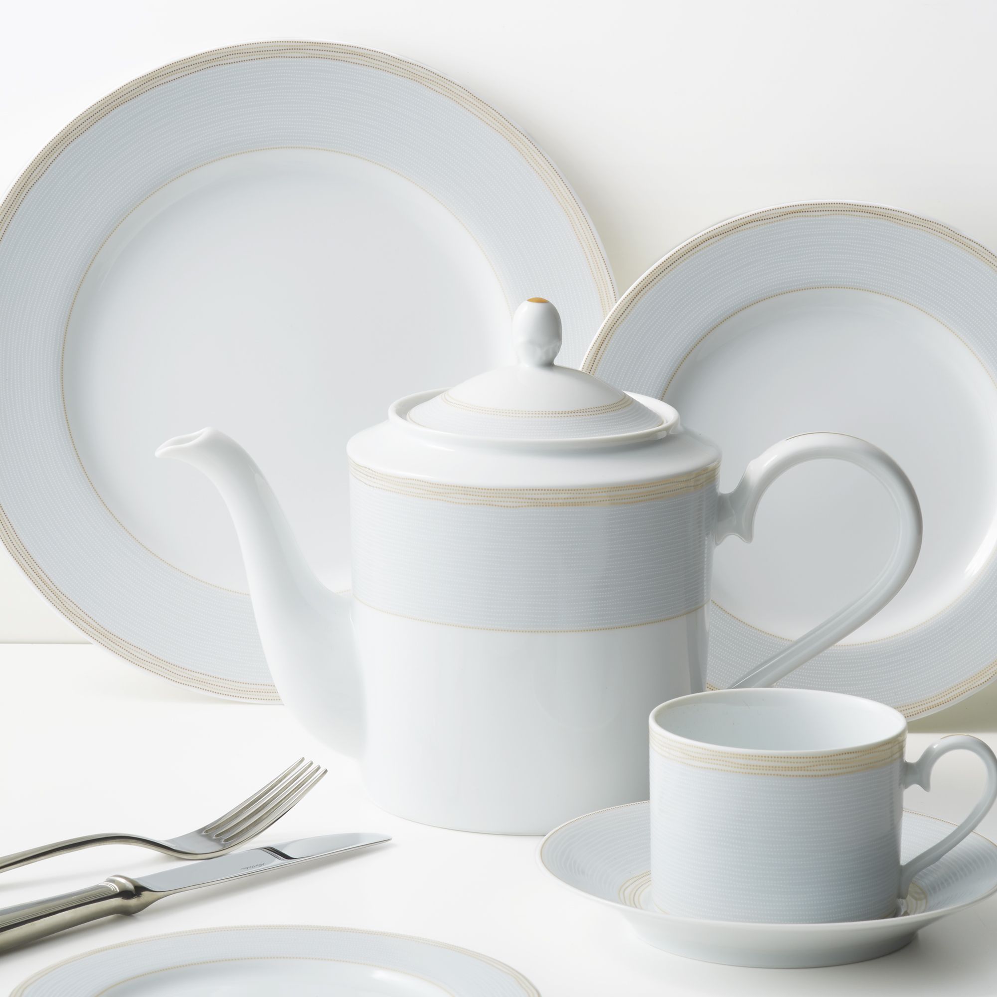 Noritake 47Pcs Dinner & Tea Set- Linen Road - Image 2