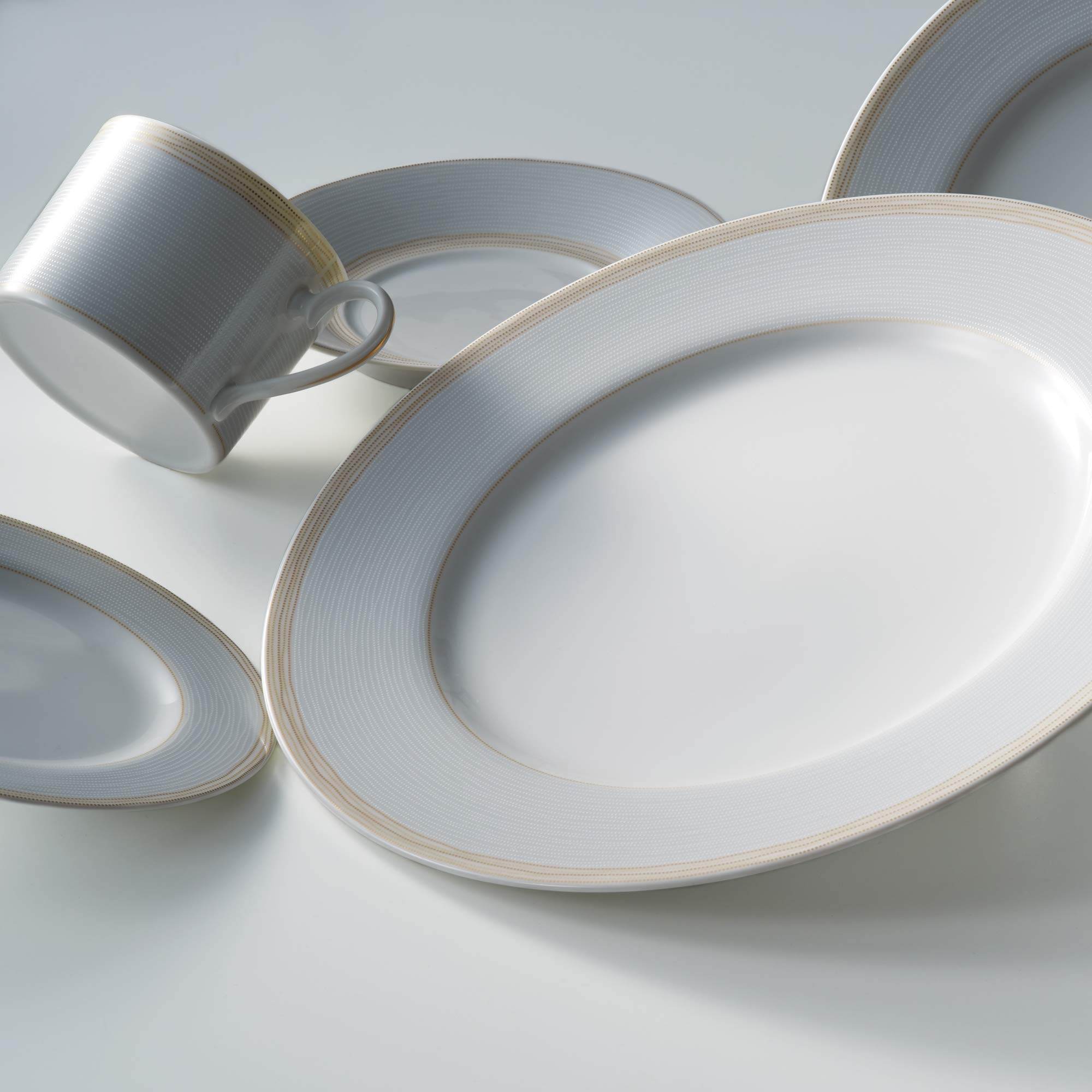 Noritake 47Pcs Dinner & Tea Set- Linen Road - Image 5
