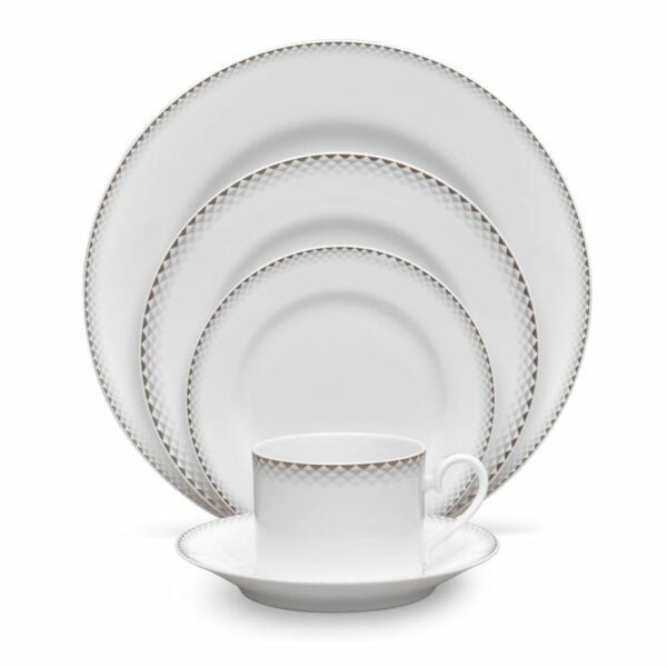Noritake 47Pcs Dinner & Tea Set For 8 Pax  - City Dawn