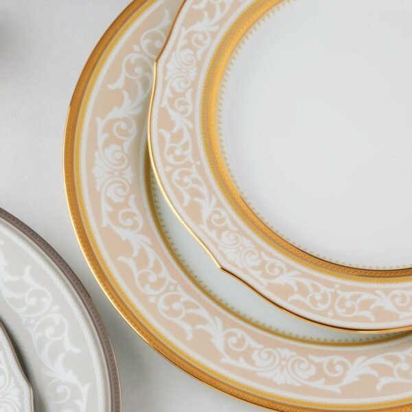 Noritake 37Pcs Dinner & Tea Set For 6 Person - Glendonald Gold - Image 9