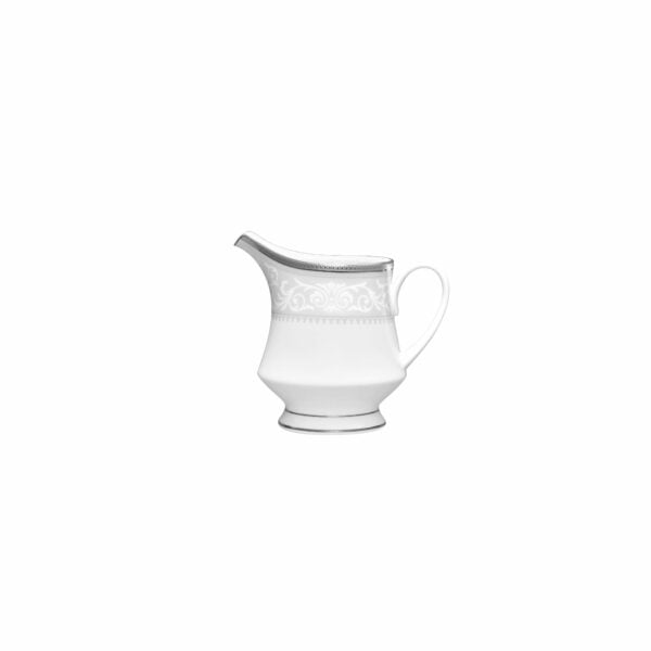 Noritake 17Pcs Tea Set For 6 Persons - Glendonald Platinum - Image 6
