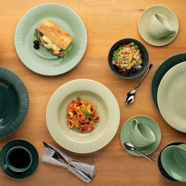 Noritake Fruit Saucer 12.0Cm-Conifere Teal - Image 5