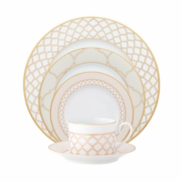 Noritake 37Pcs Dinner & Tea Set For 6 Person - Eternal Palace Gold