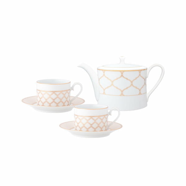 Noritake 6Pcs Tea For Two-Eternal Palace Gold
