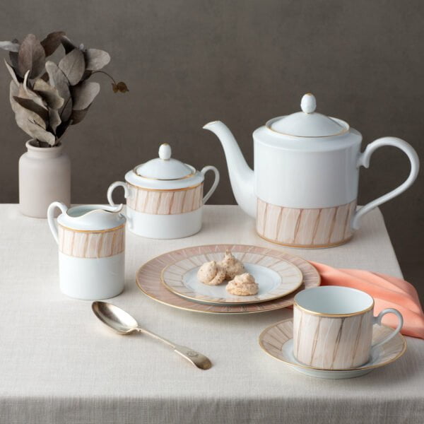 Noritake 23Pcs Tea Set For 6 Persons - Pacific Marble - Image 2