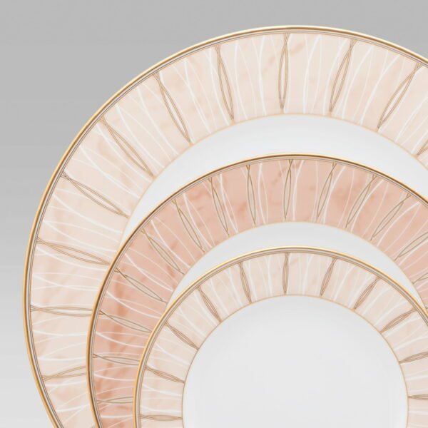 Noritake 23Pcs Tea Set For 6 Persons - Pacific Marble - Image 4