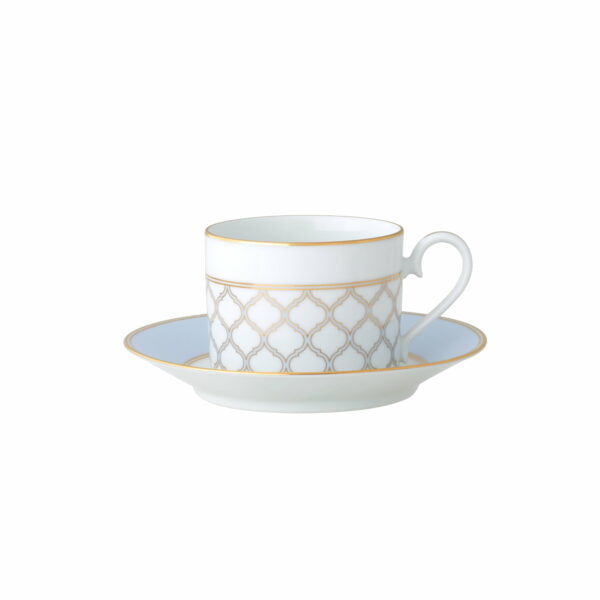 Noritake Tea Cup With Saucer - Eternal Palace Ice