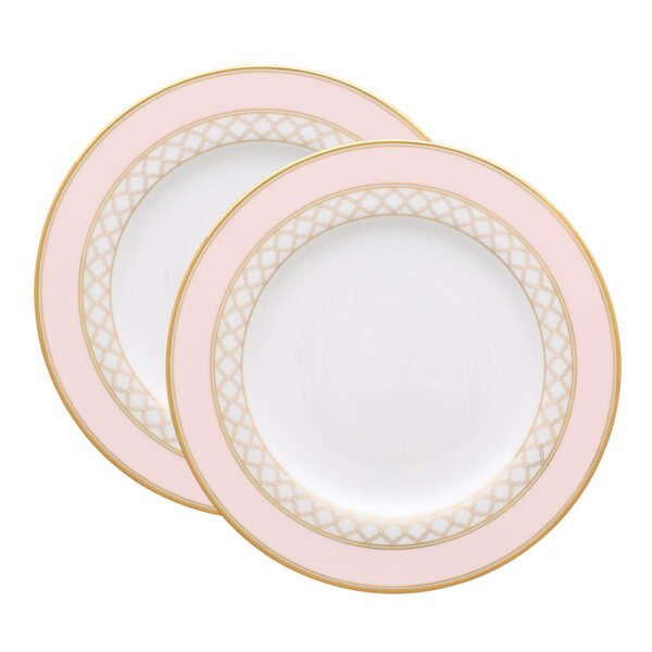 Noritake 2Pc Cake Plate 21Cm - Eternal Palace Coral