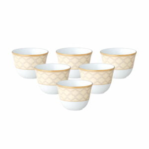 Noritake 6Pc Arabic Cup Set - Eternal Palace Carmel