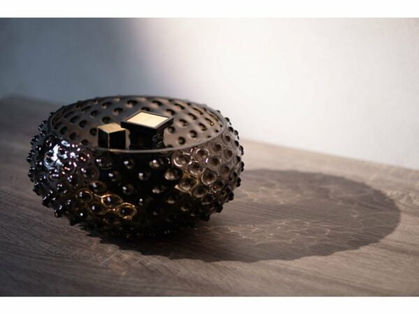 Klimchi Hobnail Bowl 23Cm (Black Smoke) - Image 2