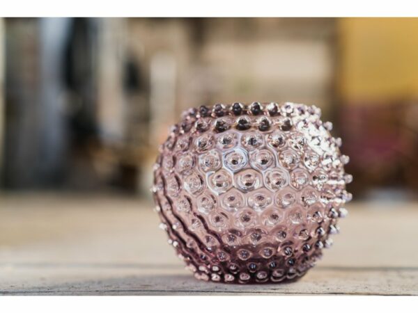 Klimchi Hobnail Vase 18Cm (Underlay Violet ) - Image 2