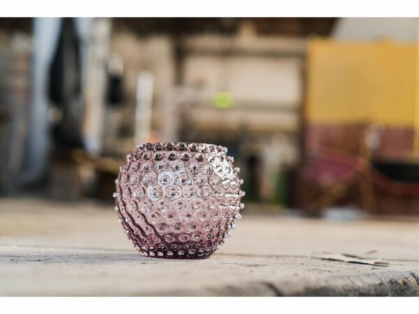 Klimchi Hobnail Vase 18Cm (Underlay Violet ) - Image 3
