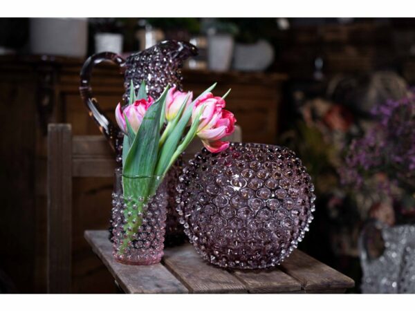 Klimchi Hobnail Vase 18Cm (Underlay Violet ) - Image 4