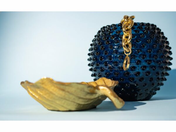 Klimchi Hobnail Vase 18Cm (Royal Blue ) - Image 2