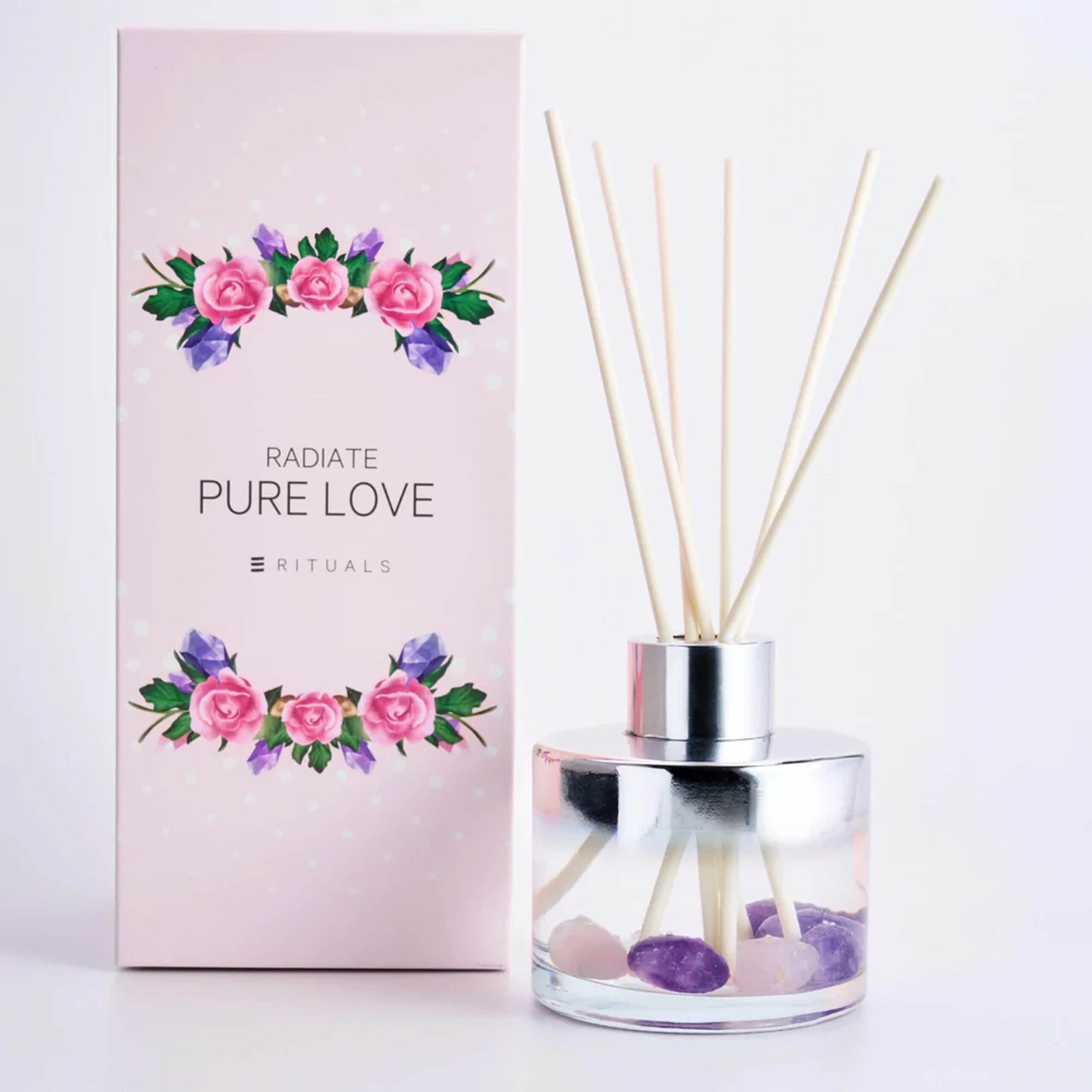 3Rituals Pure Love Crystal Reed Diffuser
