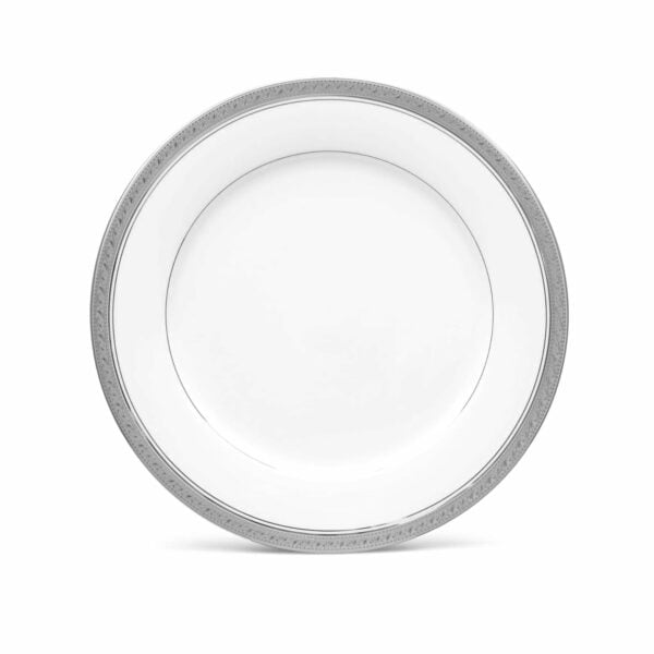 Noritake 13Pcs Cup And Saucer With Dinner Plate - Crestwood Platinum - Image 5