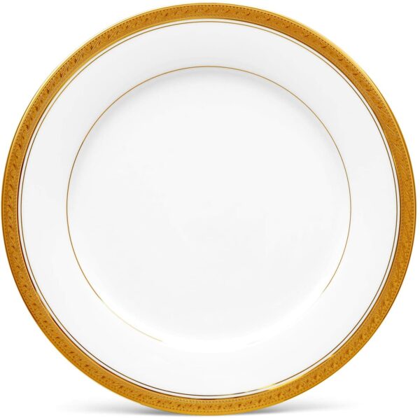Noritake 5Pcs Couple Breakfast Set With Gift Box - Crestwood Gold - Image 4