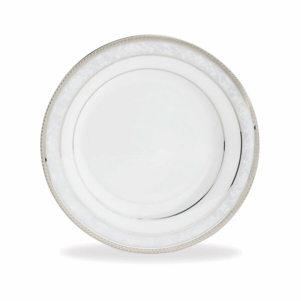 Noritake 20Pcs Dinner Set (Accent Plate) For 4 Person-Hampshire Platinum - Image 2