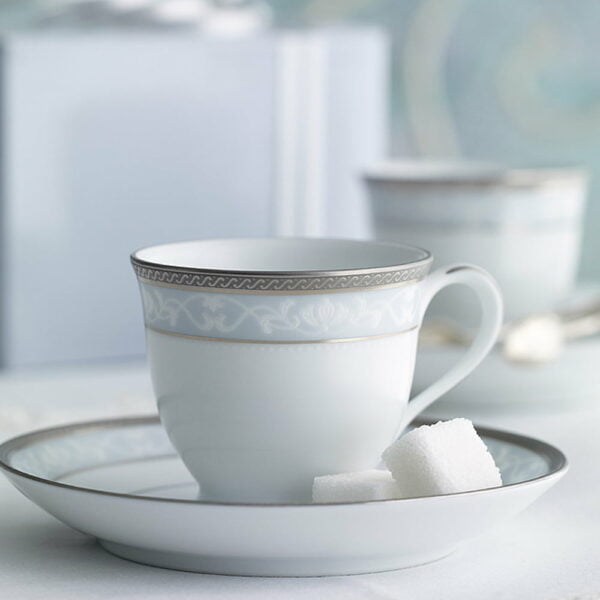 [Raya Deal] Noritake 33Pcs Dinner Set With Teapot -Hampshire Platinum - Image 9