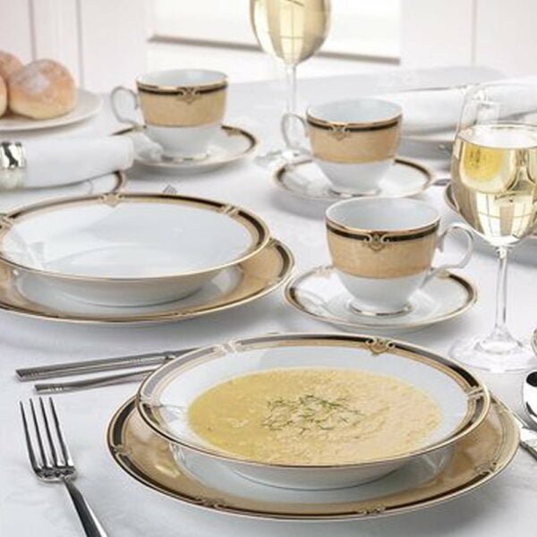 Noritake 20Pcs Dinner Set For 4 Person - Braidwood - Image 3