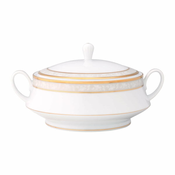Noritake Casserole W/Cover - Brunswick Gold