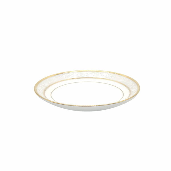 Noritake Plate Round Coupe 24.1Cm - Brunswick Gold
