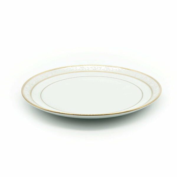 Noritake Plate Round Coupe 27.1Cm - Brunswick Gold - Image 2