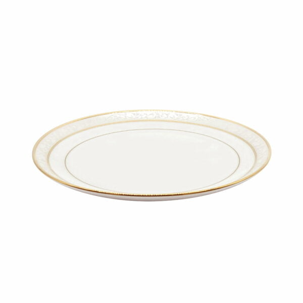 Noritake Plate Round Coupe 27.1Cm - Brunswick Gold