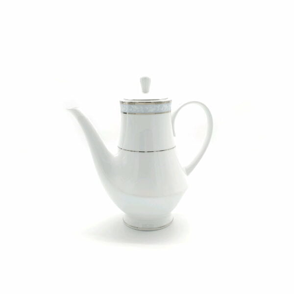 Noritake Coffee Server W/Cover - Brunswick Platinum