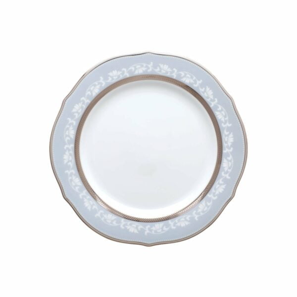 Noritake Accent Plate Shaped 23Cm - Brunswick Platinum