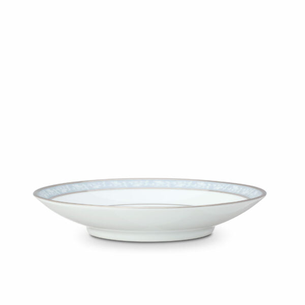 Noritake Deep Plate Coupe 23.4Cm -Brunswick Platinum