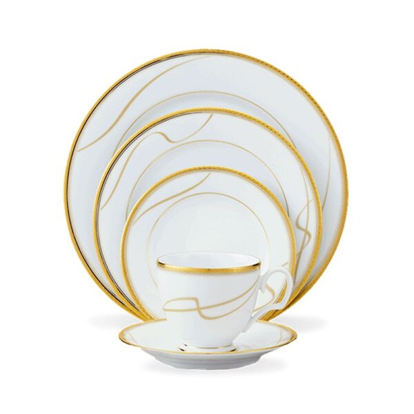 Noritake 17Pcs Tea Set For 6 Persons - Coventry Gold