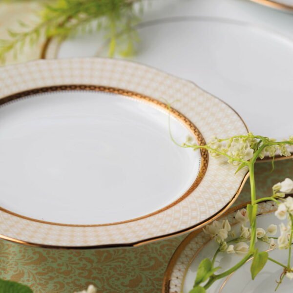 Noritake 20Pcs Dinner Set For 6 Persons - Rochester Gold - Image 7