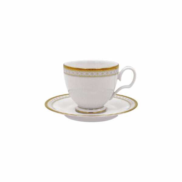 Noritake 17Pcs Tea Set For 6 Persons - Rochester Gold - Image 5
