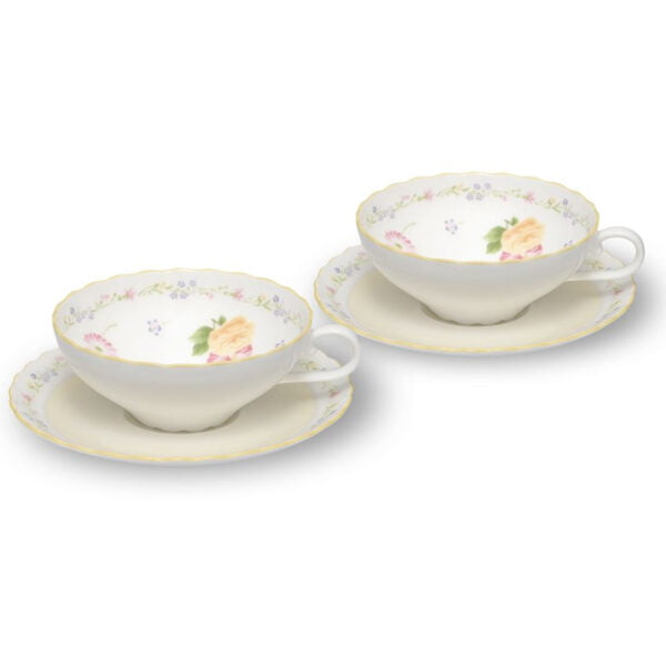 Noritake 6Pcs Tea For 2-Jeune Fleur - Image 2