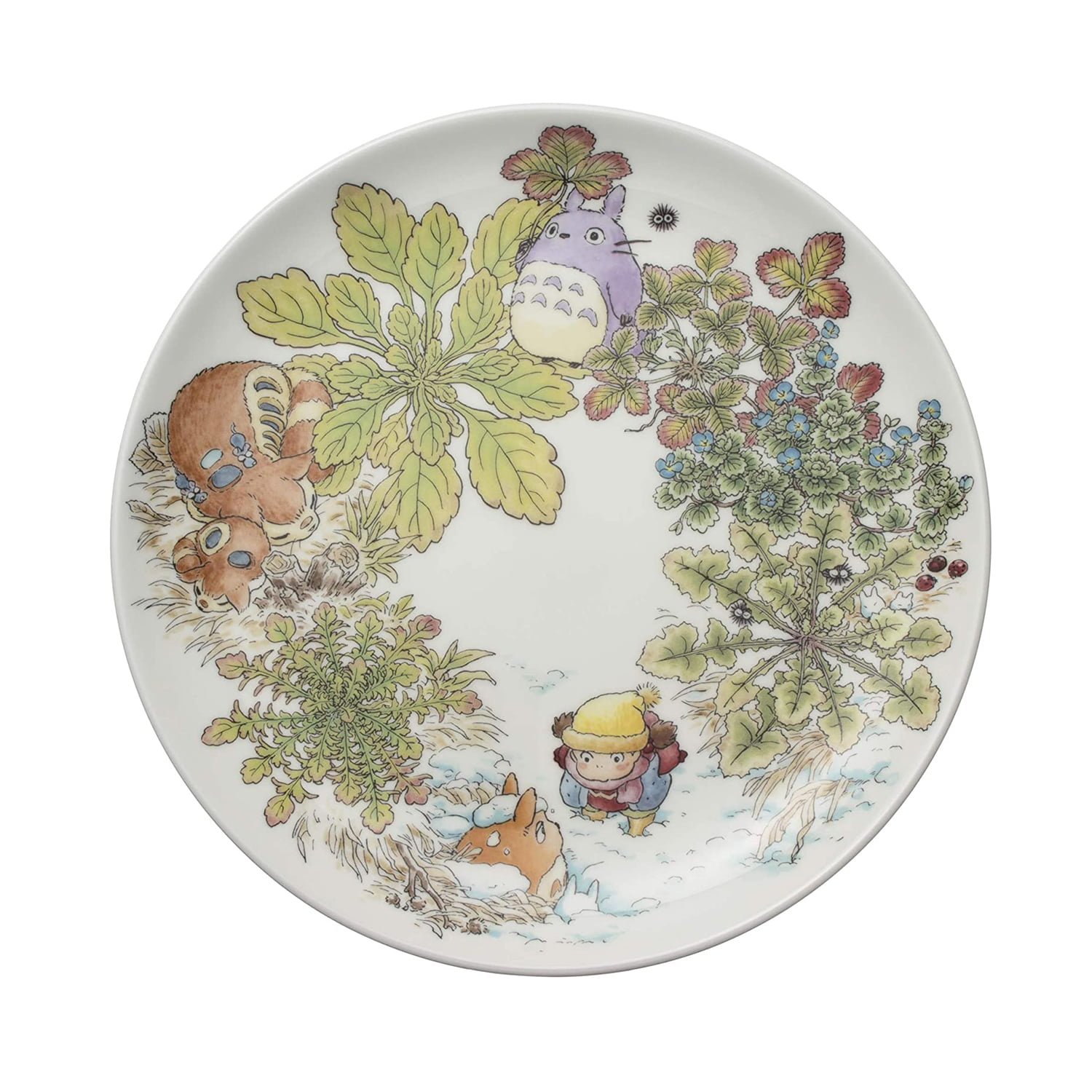Noritake Salad Plate 23Cm - Studio Ghibli Neighbor Totoro (Jan-Feb)