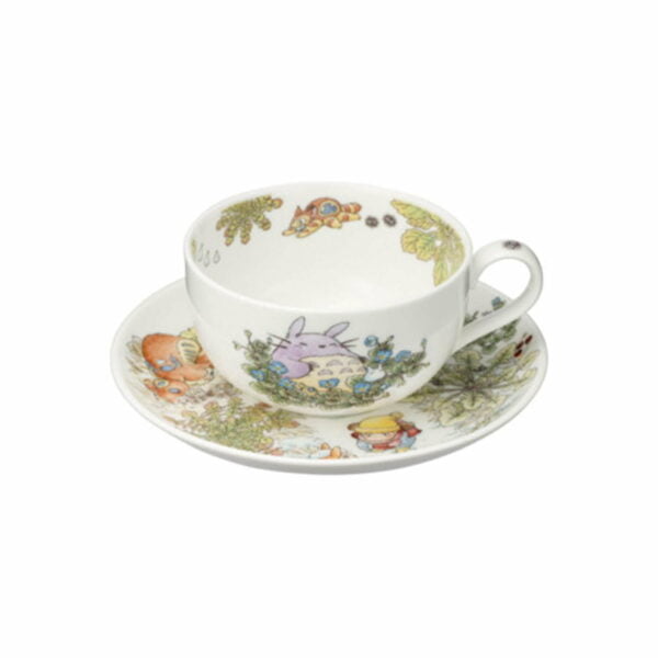 Noritake Cup And Saucer - Studio Ghibli Neighbor Totoro (Jan-Feb) - Image 2