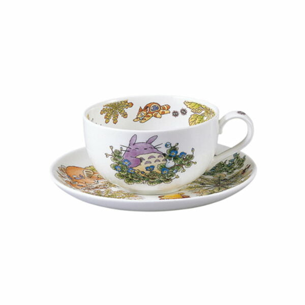 Noritake Cup And Saucer - Studio Ghibli Neighbor Totoro (Jan-Feb)