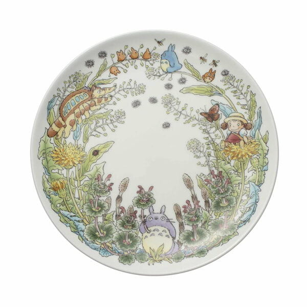 Noritake Salad Plate 23Cm - Studio Ghibli Neighbor Totoro (Mar-Apr)