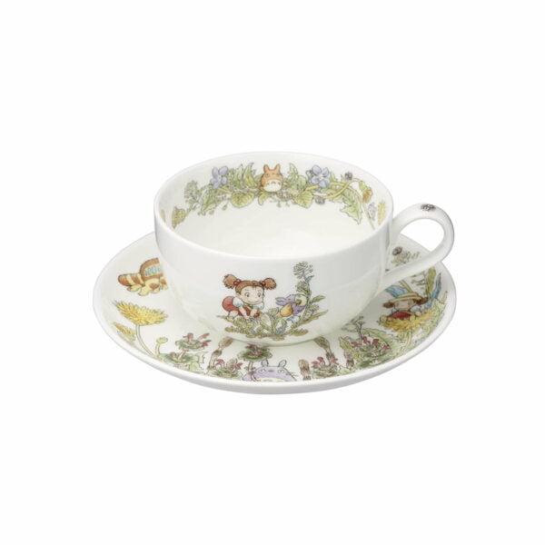Noritake Cup And Saucer - Studio Ghibli Neighbor Totoro (Mar-Apr) - Image 2