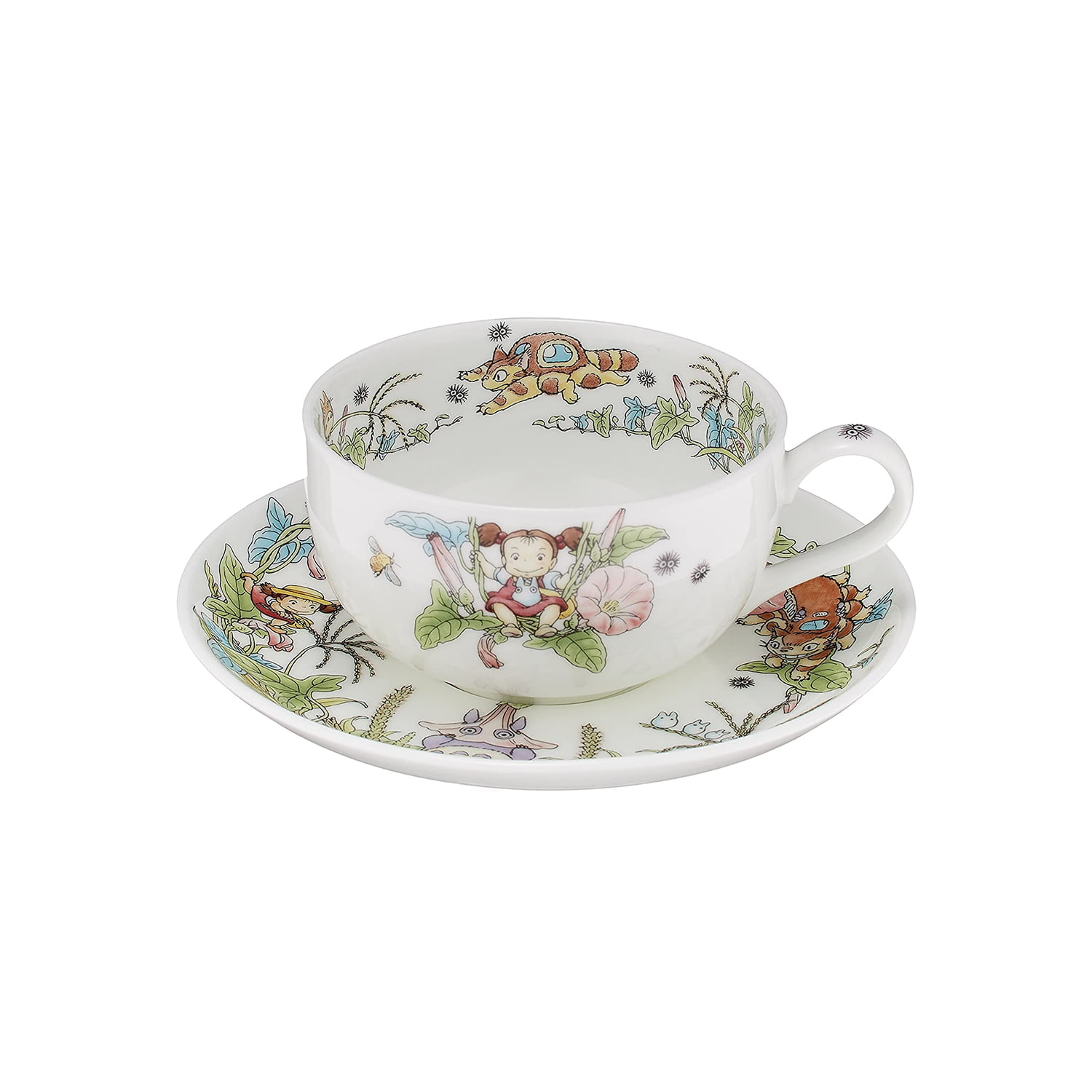 Noritake Cup And Saucer - Studio Ghibli Neighbor Totoro (Jul-Aug)