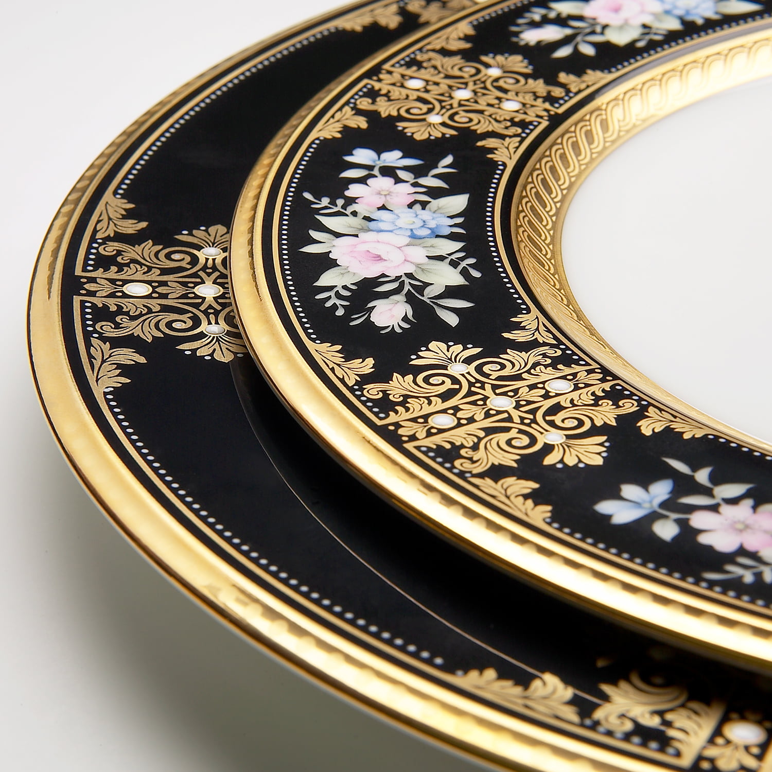 Noritake 96Pcs Dinner & Tea Set For 12 Persons - Evening Majesty - Image 5