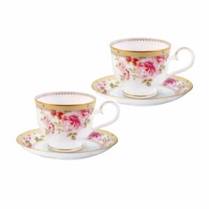 Noritake Cup And Saucer Pair Set - Hertford