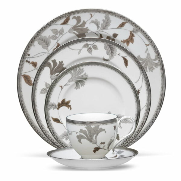 Noritake 23Pcs Tea Set - Islay Platinum