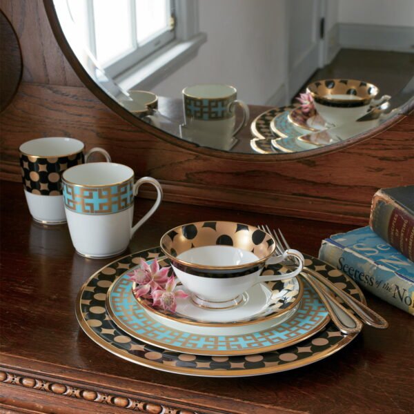 Noritake 9Pcs Gift Set - Nanban Shippo Kira Karacho - Image 3