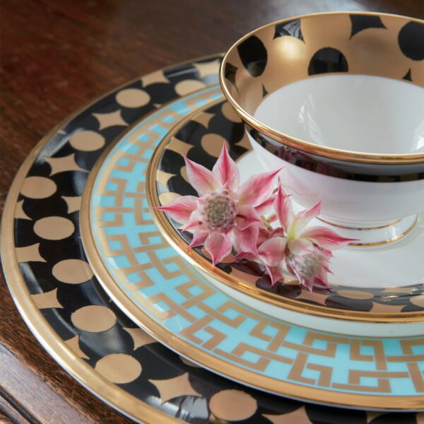 Noritake 9Pcs Gift Set - Nanban Shippo Kira Karacho - Image 4